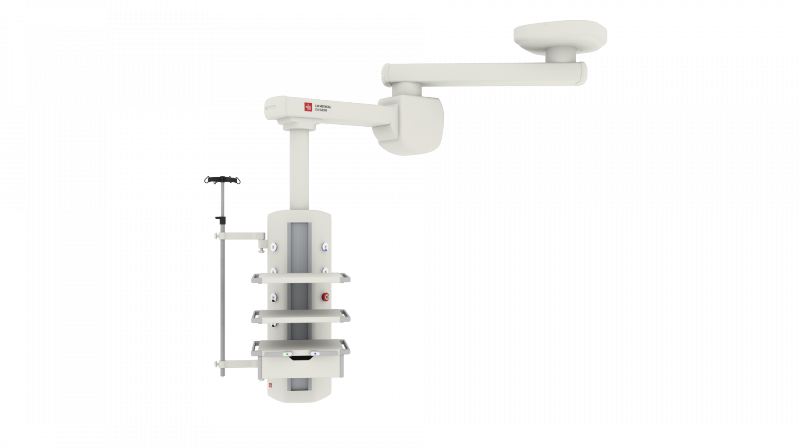 LM Medical Oki Isola Motorizzata motorized suspended supply system